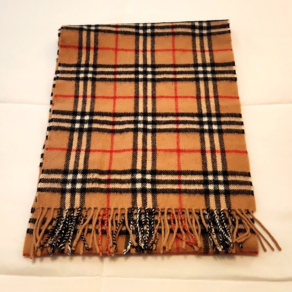 Burberry Lambswool Nova Check Scarf